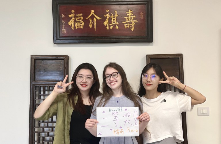 Studentessa scuole secondarie Chinese Bridge 2022