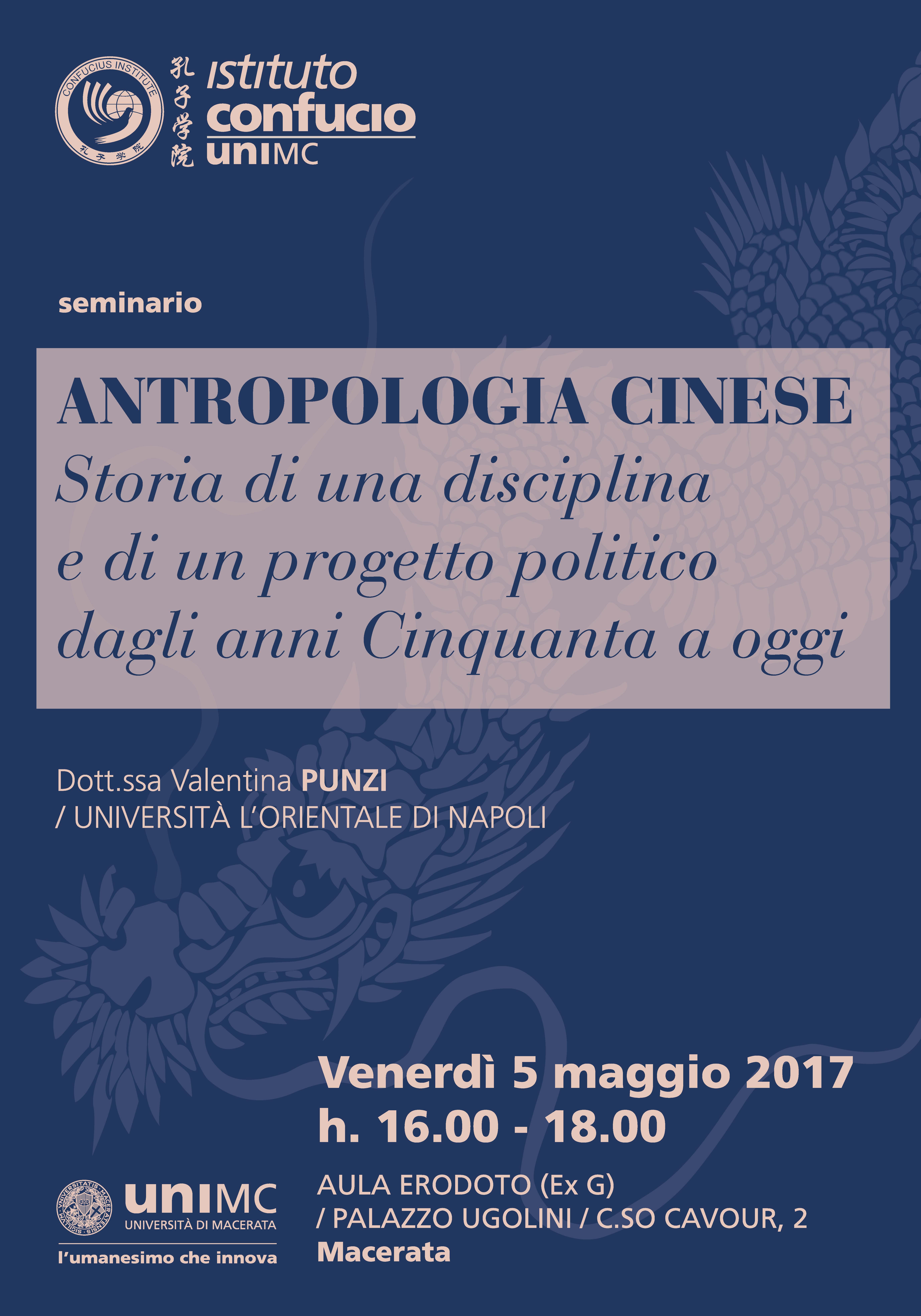 Antropologia Cinese - Seminario