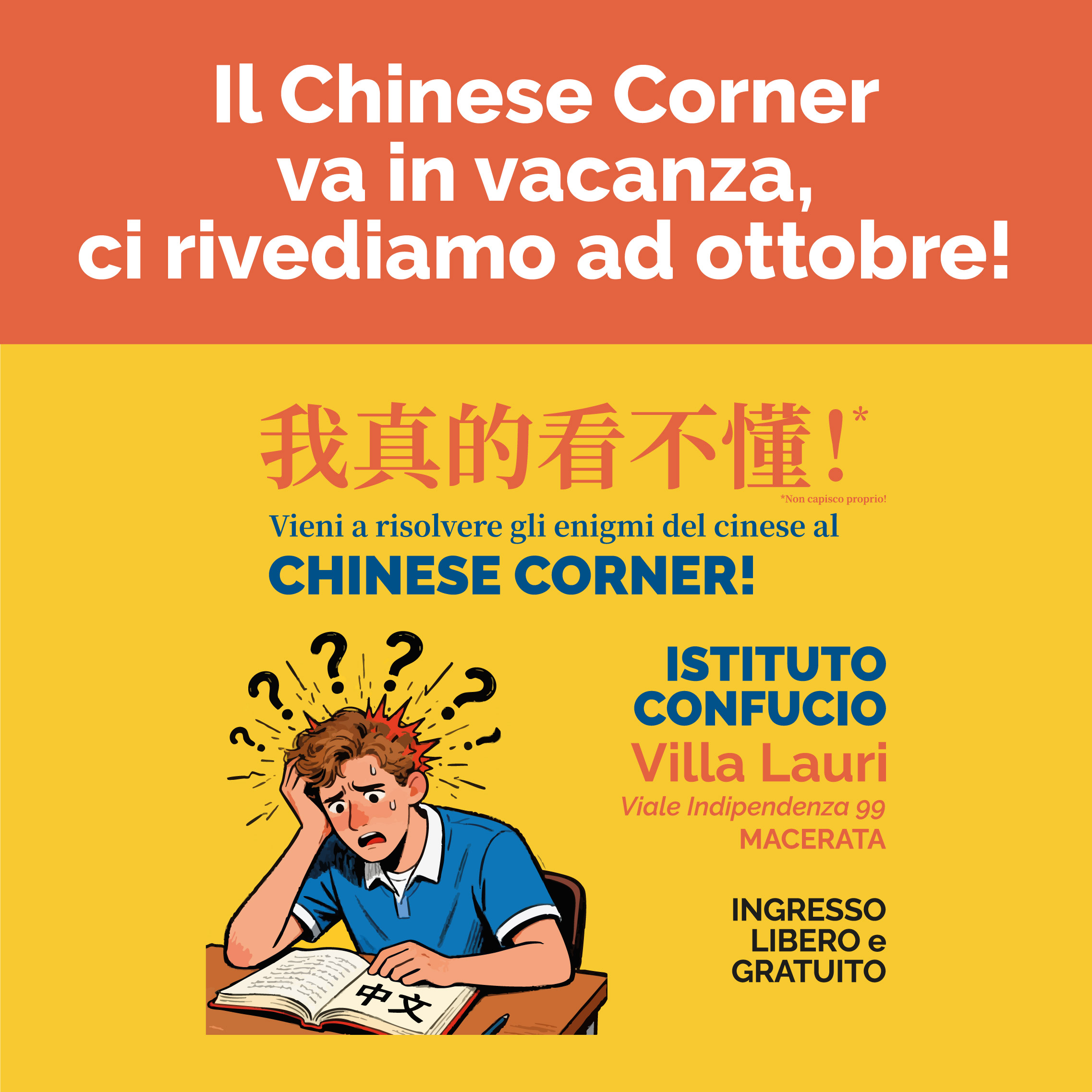 Chinese Corner - Pausa Estiva