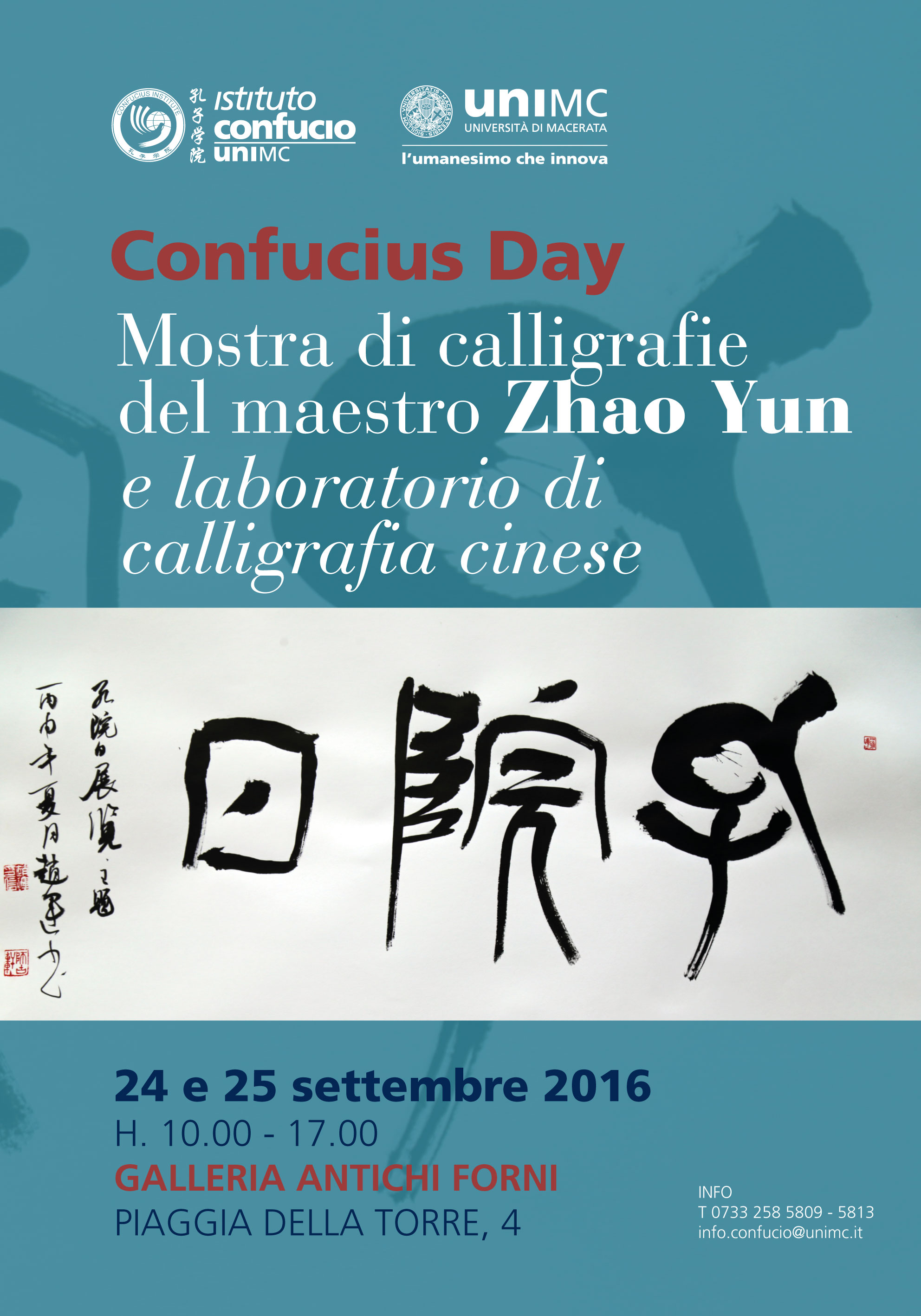 CONFUCIUS DAY/ Mostra e laboratorio di calligrafia cinese