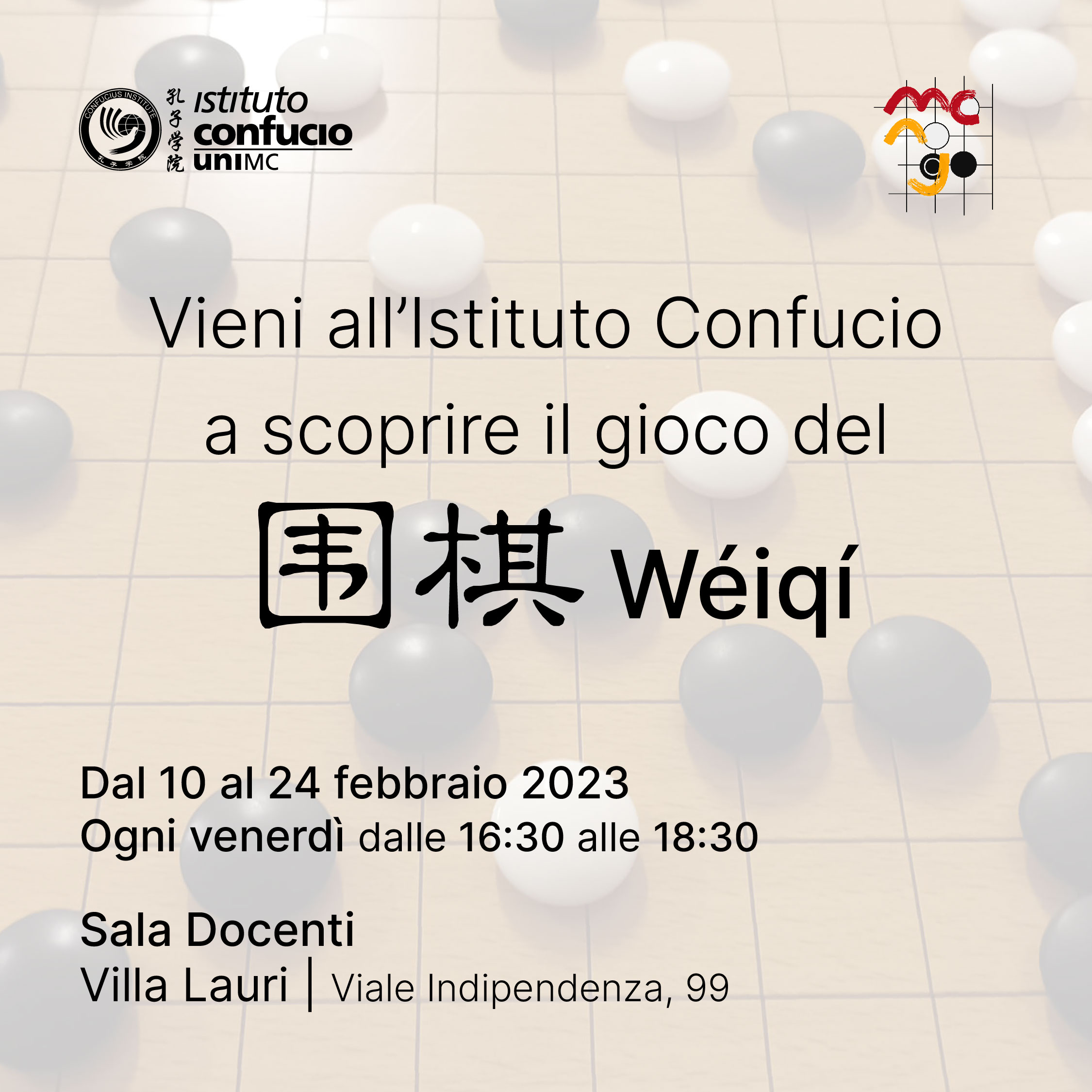 Incontri sul Weiqi