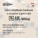 Incontri sul Weiqi