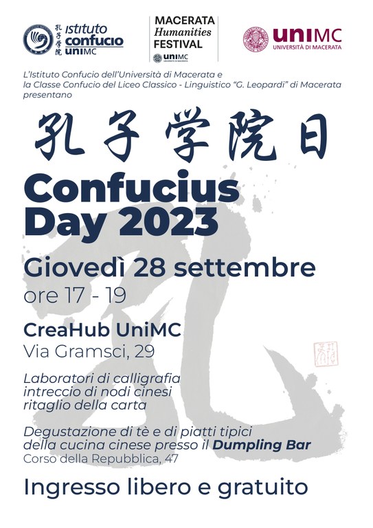 Locandina Confucius Day 2023